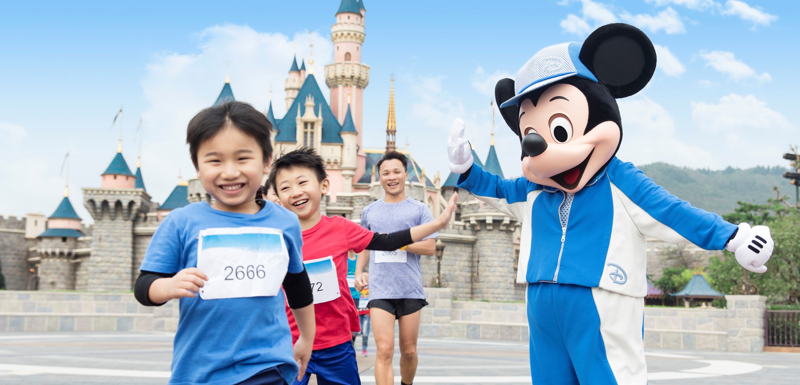 Disney friends to cheer on runners